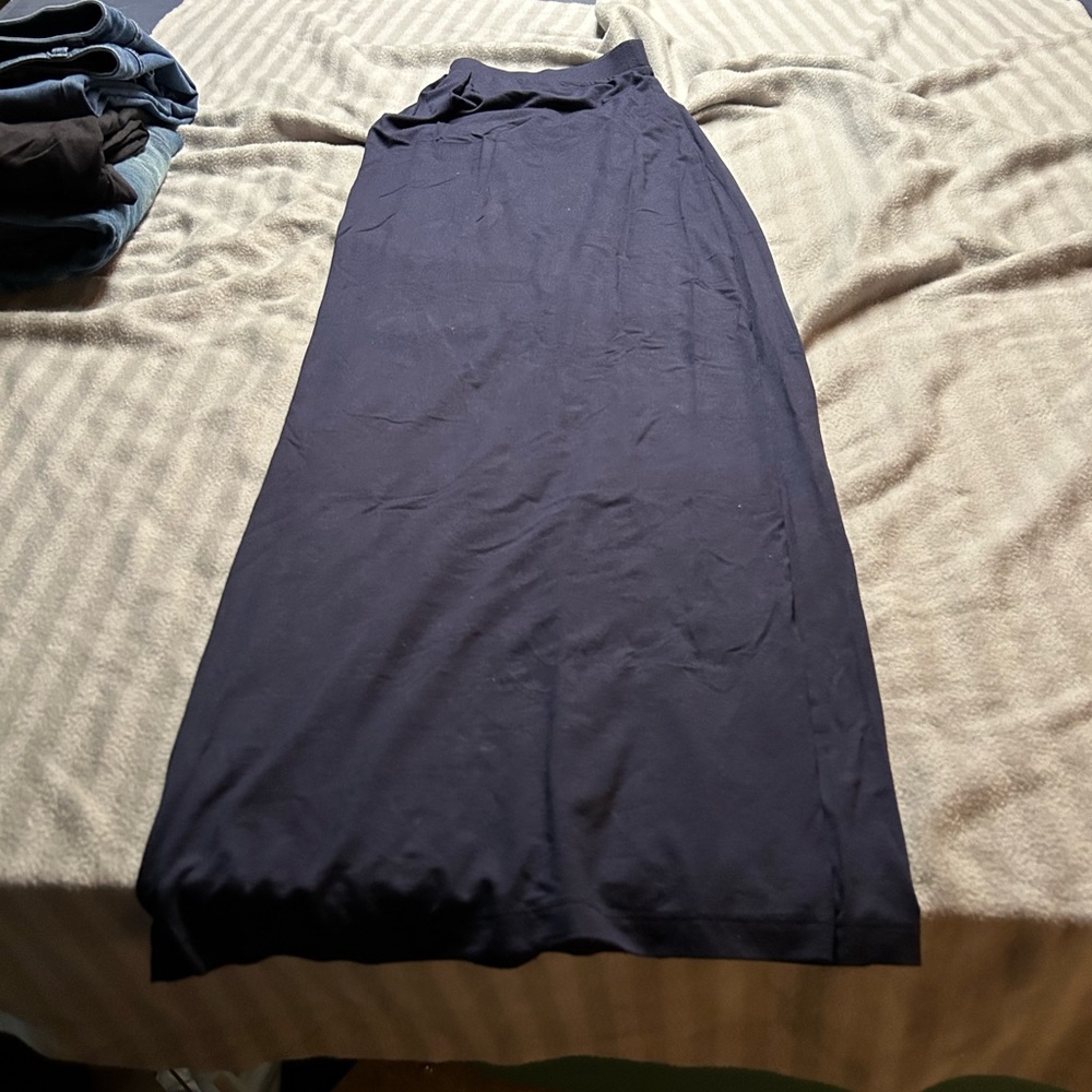 Maxi skirt navy